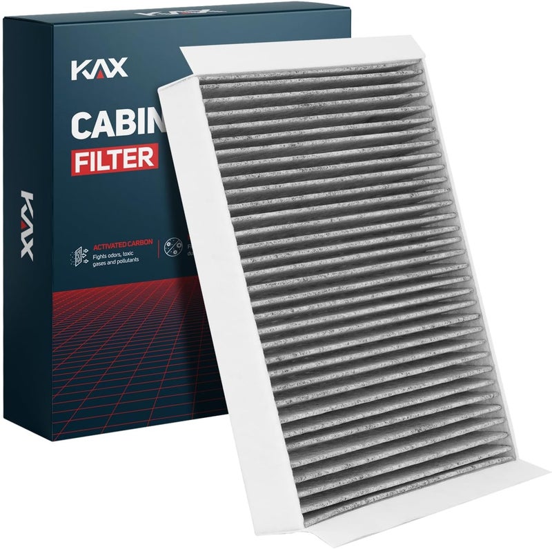 KAX Cabin Air Filter, Replace for (CF12152) Mustang GT/EcoBoost/V6/Shelby GT350/ Bullitt 2015-2021,Passenger Compartment Air Filter with Activated Carbon - Image 1